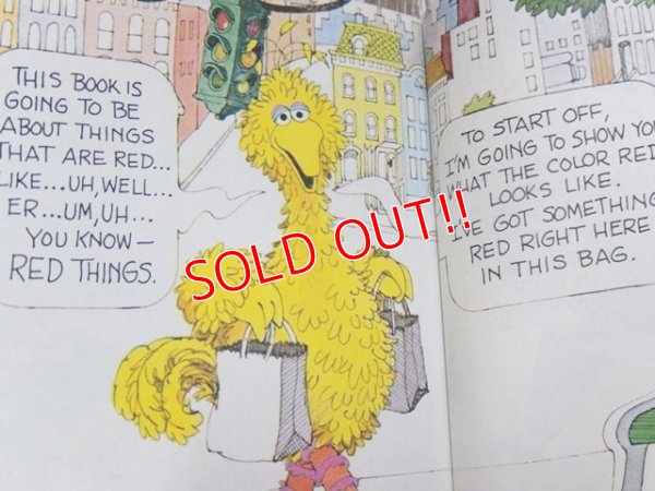 画像2: ct-150526-38 Sesame Street / Big Bird's Red Book 70's Little Golden Book