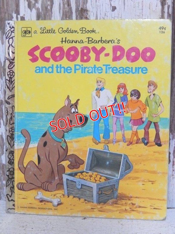 画像1: ct-150526-37 Scooby Doo / The Pirate Treasure Little Golden Book