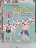 ct-150526-40 Porky Pig and Bugs Bunny / Just Like Magic! 70's Little Golden Book