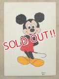 ct-150901-52 Mickey Mouse / 80's Cross Stitch