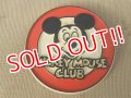 ct-150915-09 Mickey Mouse Club / Plastic Pinback
