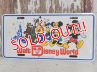 ct-150915-06 Walt Disney World / 80's License Plate