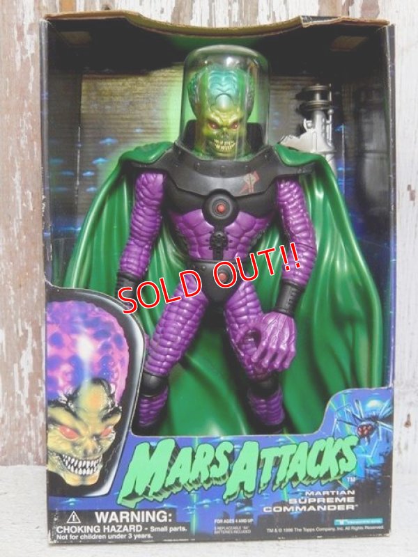 画像1: ct-150715-37 MARS ATTACKS! / Martian Supreme Commander 1996 Talking Figure