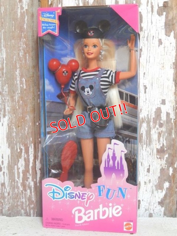 画像1: ct-150915-13 Disney Fun / Mattel 1996 Barbie Doll