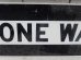 画像3: dp-150914-01 80's〜ONE WAY Road Sign