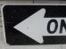 画像2: dp-150914-01 80's〜ONE WAY Road Sign (2)