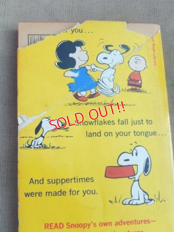 画像5: bk-131029-01 PEANUTS / 1971 Comic "IT'S FOR YOU, SNOOPY"