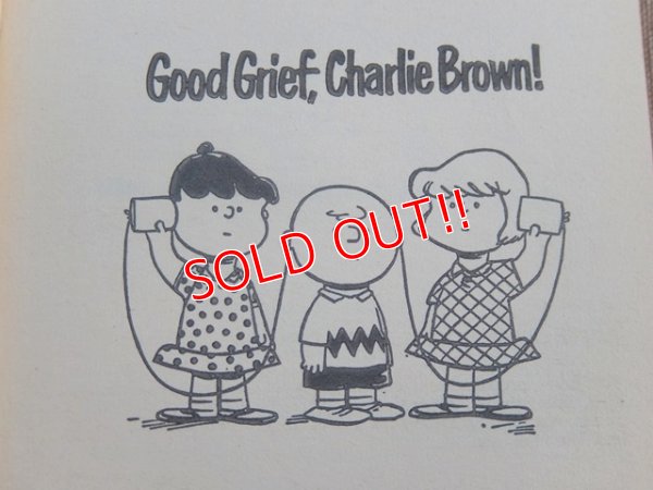 画像2: bk-131029-01 PEANUTS / 1968 Comic "Good Grief,Charlie Brown!"