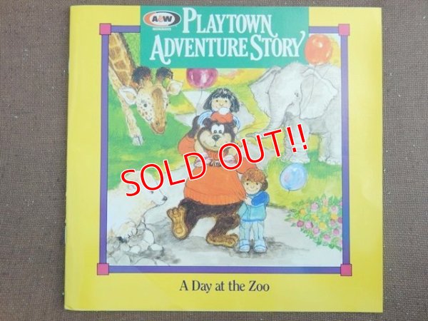 画像1: ct-150901-08 A&W / 90's Picture Book "A Day at the Zoo"