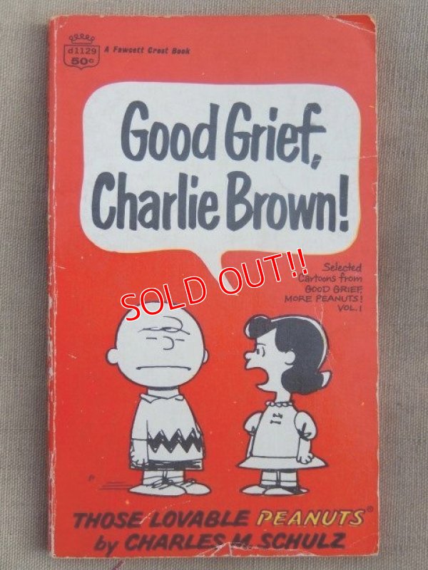 画像1: bk-131029-01 PEANUTS / 1968 Comic "Good Grief,Charlie Brown!"
