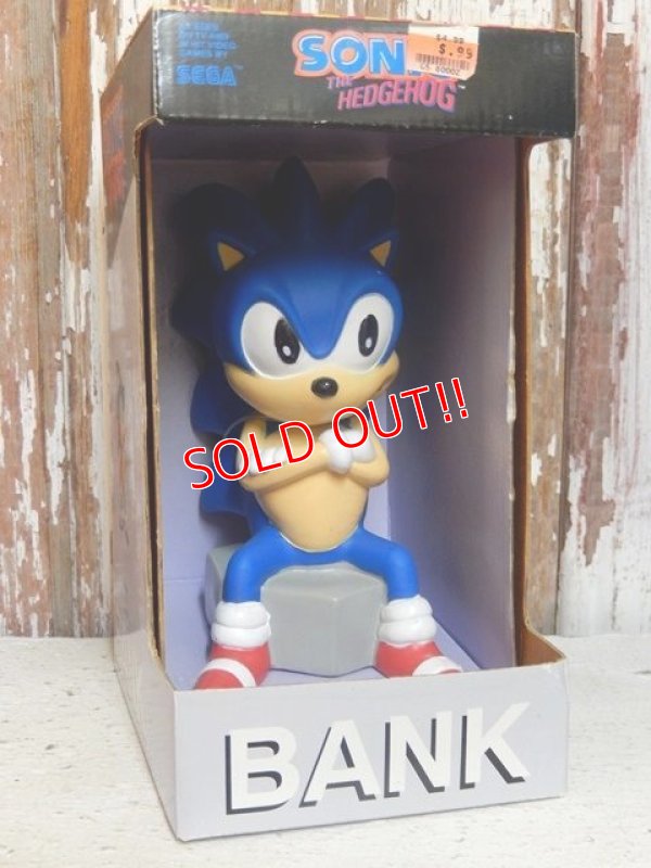 画像1: ct-150922-33 Sonic The Hedgehog / 1994 Coin Bank 