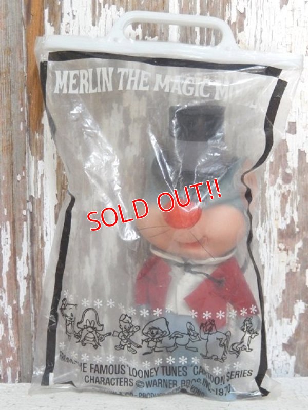 画像1: ct-150922-11 Merlin the Magic Mouse / R.DAKIN 70's Figure