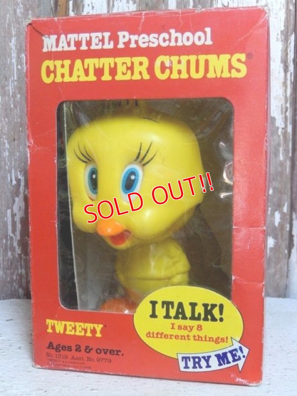 画像1: ct-150922-02 Tweety / Mattel 1976 Chatter Chums (Box)