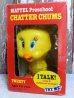 画像1: ct-150922-02 Tweety / Mattel 1976 Chatter Chums (Box) (1)