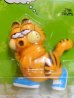 画像2: ct-150922-54 Garfield / 80's PVC "Jogging" (2)