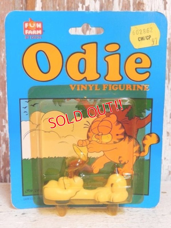 画像1: ct-150922-54 Garfield / 80's PVC Odie (B)