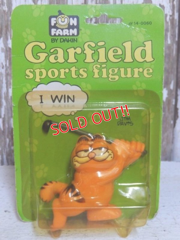 画像1: ct-150922-54 Garfield / 80's PVC "Golf"