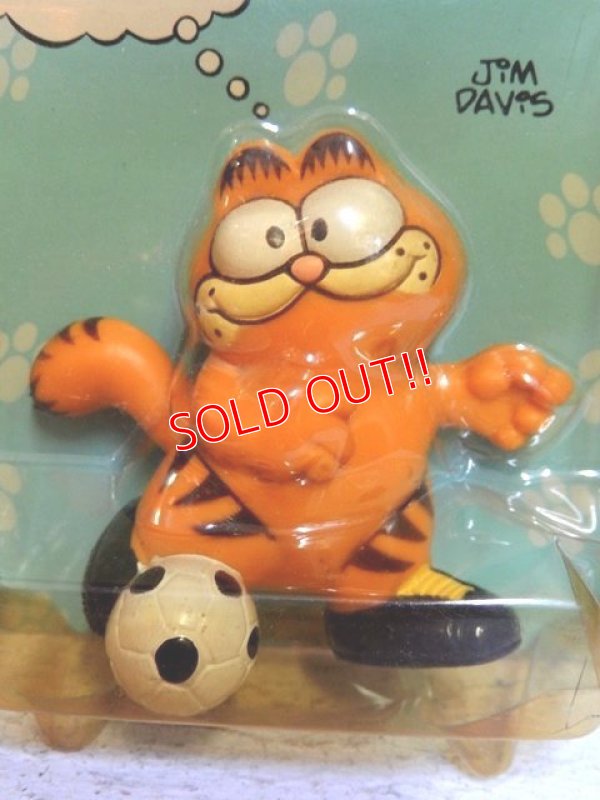 画像2: ct-150922-54 Garfield / 80's PVC "Soccer"