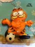 画像2: ct-150922-54 Garfield / 80's PVC "Soccer" (2)