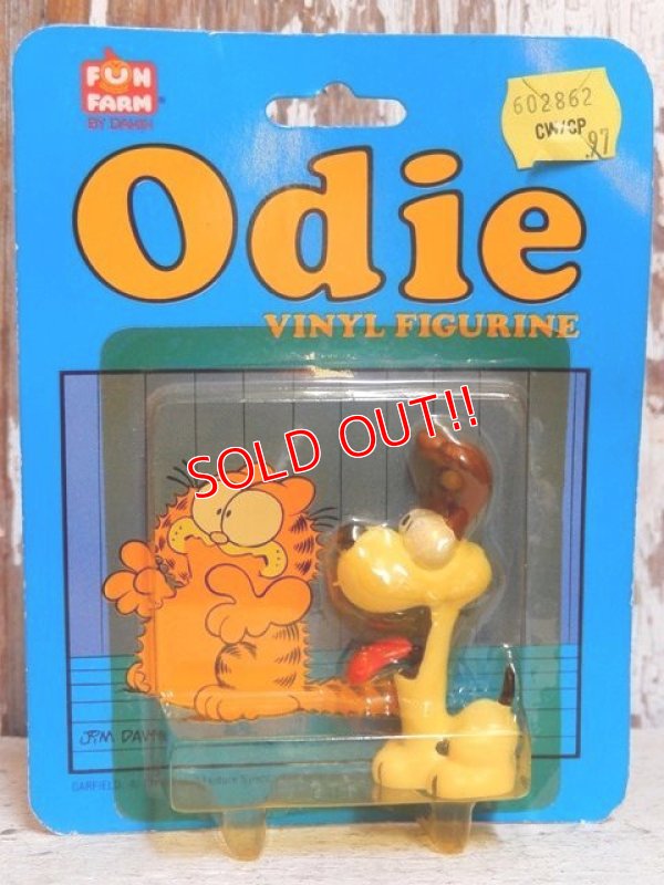 画像1: ct-150922-54 Garfield / 80's PVC Odie (A)