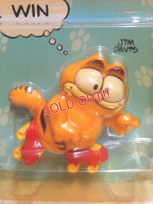 画像2: ct-150922-54 Garfield / 80's PVC "Rollerskate"