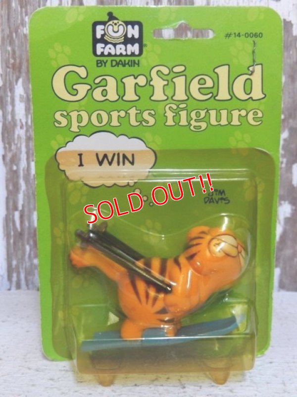 画像1: ct-150922-54 Garfield / 80's PVC "Ski"