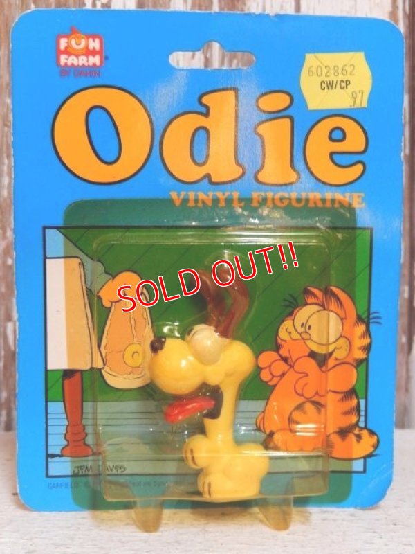 画像1: ct-150922-54 Garfield / 80's PVC Odie (C)