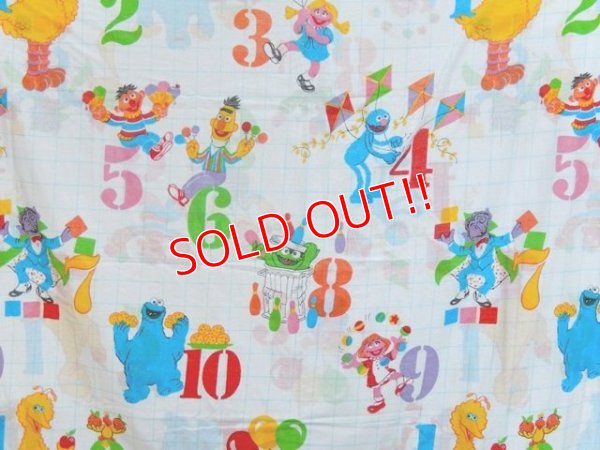 画像1: ct-150922-14 Sesame Street / Flat sheet (Twin size)