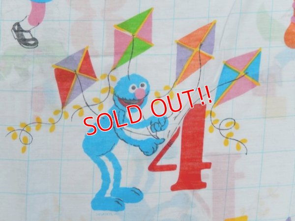 画像3: ct-150922-14 Sesame Street / Flat sheet (Twin size)