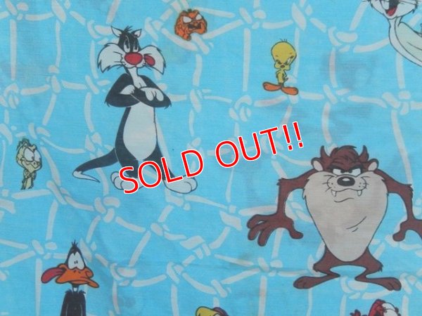 画像3: ct-150922-16 Looney Tunes / Space Jam 90's Flat Sheet