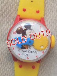 ct-150720-20 Mickey Mouse / 70's Watch Toy