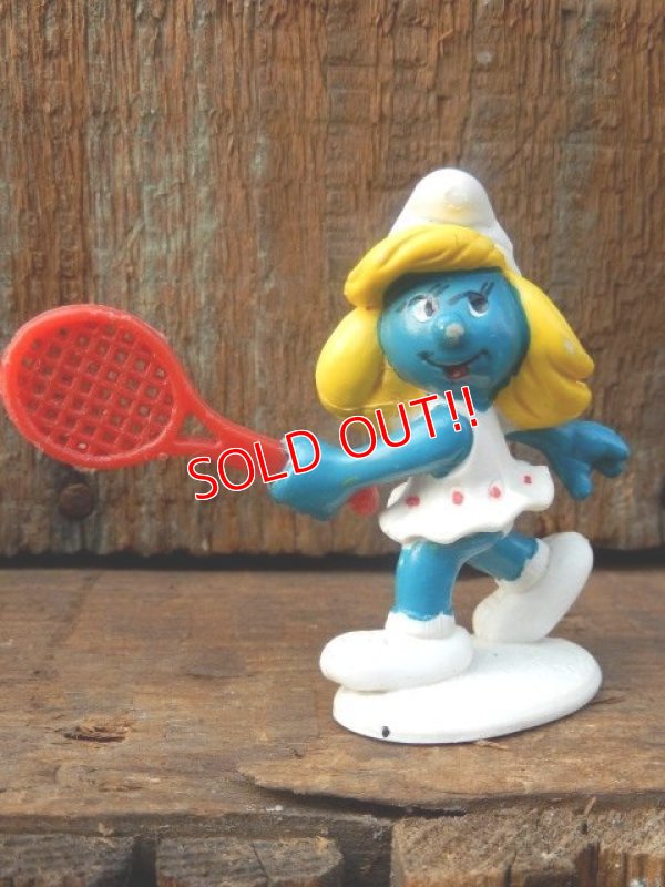 画像1: ct-141028-57 Smurfette / PVC "Tennis" #20135