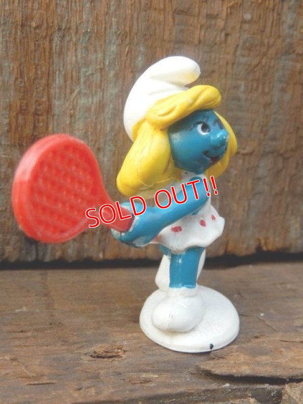 画像3: ct-141028-57 Smurfette / PVC "Tennis" #20135