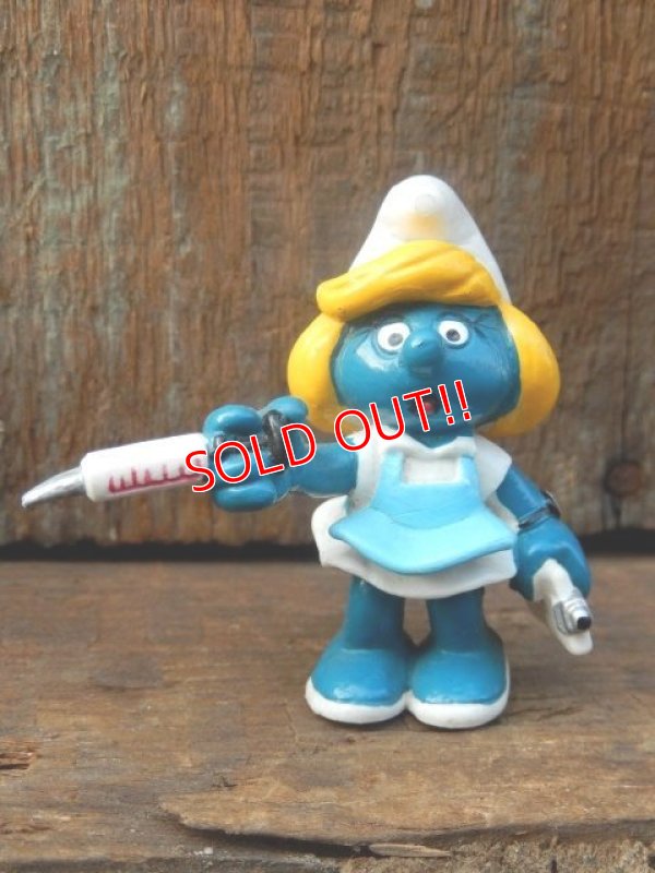 画像1: ct-141028-57 Smurfette / PVC "Nurse" #20139