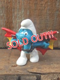 ct-141028-57 Smurf / PVC "Hang glider"