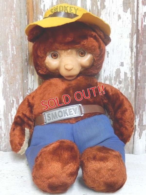 画像1: ct-151001-13 Smokey Bear / IDEAL 50's Plush Doll