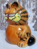 画像2: ct-151001-17 Garfield / 80's Ceramic Container (2)