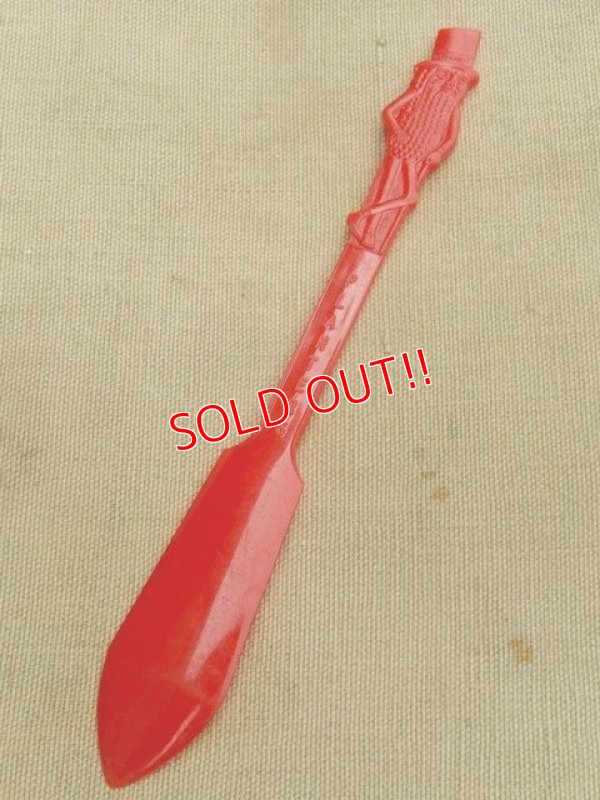 画像1: ct-151001-26 Planters / Mr.Peanuts Plastic Butter Knife (Red)