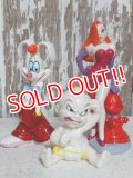 ct-151001-04 Roger Rabbit,Jessica Rabbit & Baby Herman / 90's Ceramic Figure Set