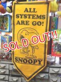 ct-151001-09 PEANUTS / 60's Banner "Astronaut Snoopy"