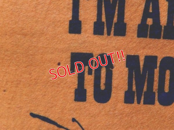 画像5: ct-151001-11 PEANUTS / 60's Banner "Snoopy" Orange