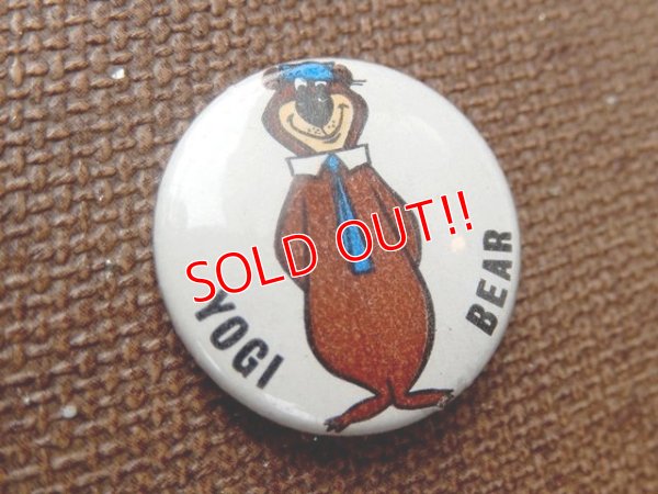 画像1: ct-151005-15 Yogi Bear / Vintage Pinback