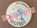 ct-151005-09 Smurf / 80's Pinback "I've been"