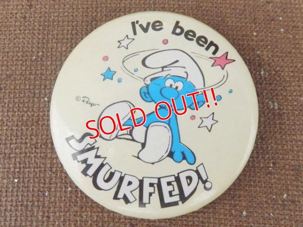 画像1: ct-151005-09 Smurf / 80's Pinback "I've been"