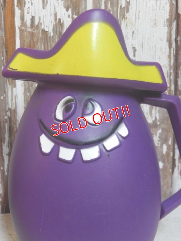 画像2: ct-151005-05 Pillsbury / 70's Funny Face "Goofy Grape" Plastic Jug