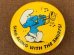 画像1: ct-151005-13 Smurf / 80's Pinback "Sing Along with the Smurfs!" (1)