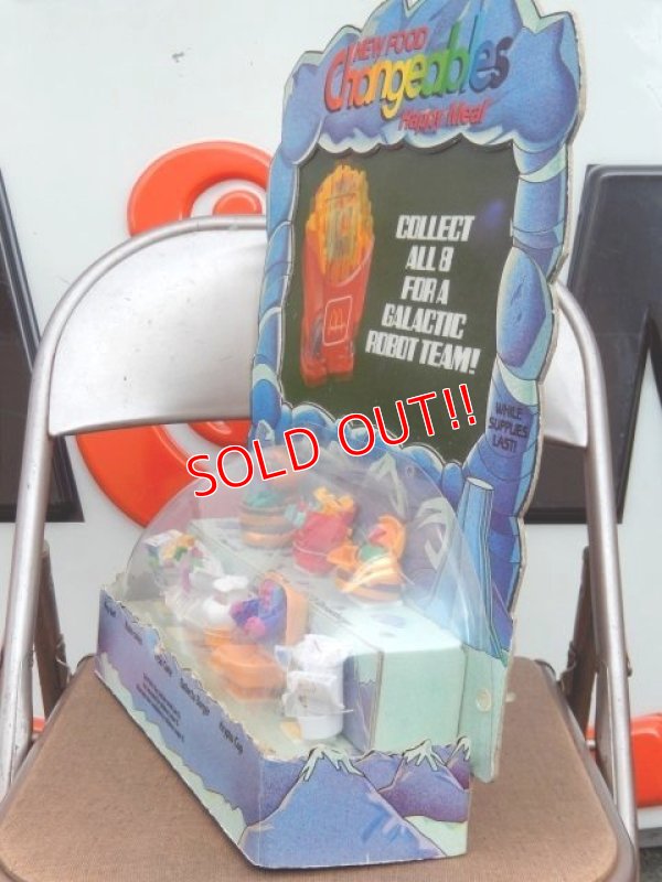 画像8: ct-150107-04 McDonald's / 1988 New Food Changeables Store Display