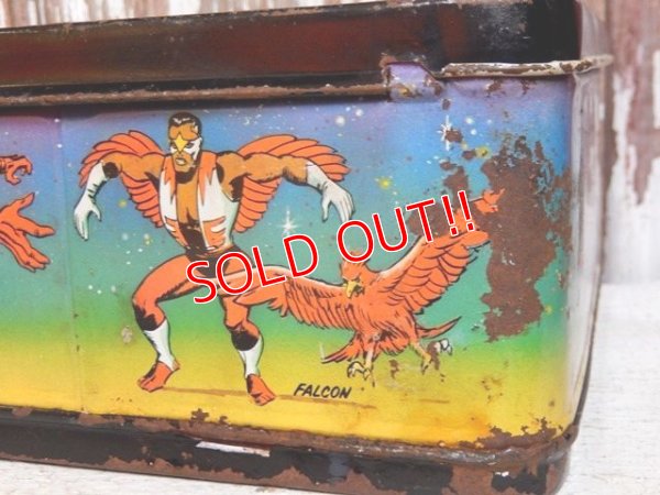 画像10: ct-151005-01 Marvel Comics Super Heroes / 1976 Metal Lunchbox