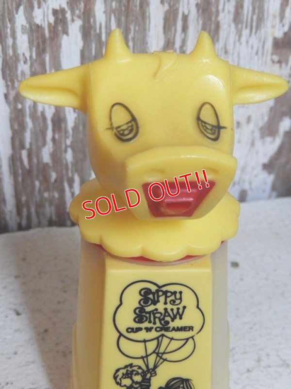 画像3: ct-151008-04 Whirley / 60's-70's Moo-Cow Creamer "Sippy Straw"