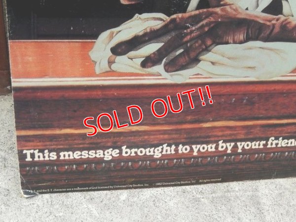 画像5: ct-151008-22 E.T. / Coors 1982 Cardboard sign